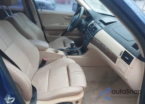 2008 BMW X3 3.0Si from USA, damaged, VIN WBXPC93408WJ03276